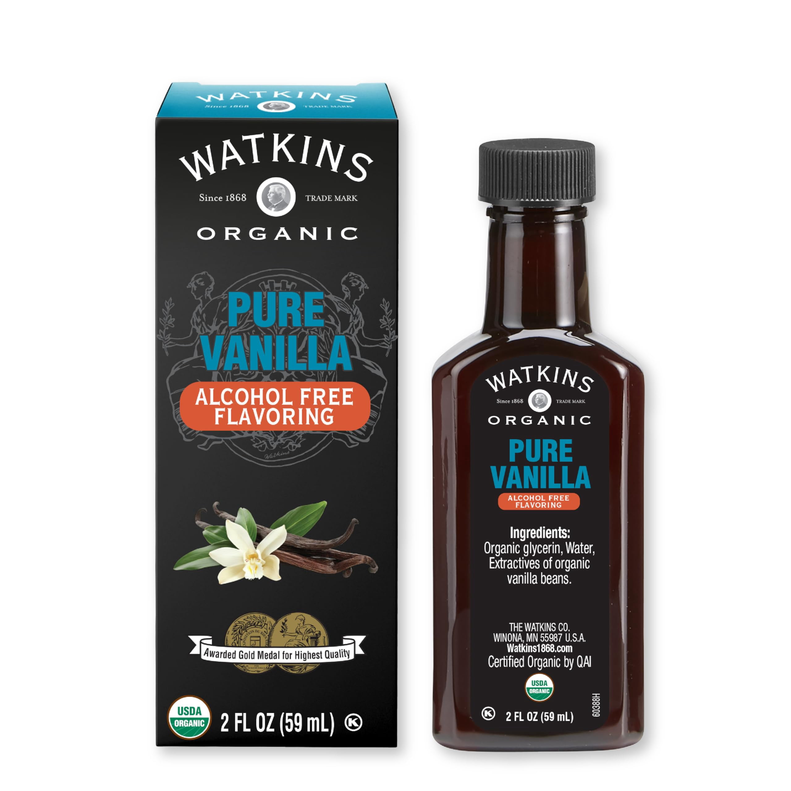 Watkins Pure Vanilla Flavoring fl oz Pack of 1