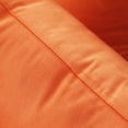 thumbnail image 3 of Deconovo Large Sofa Pillow Covers Velvet Decorative Throw Pillow Covers Soft Cushion Covers for Bedroom, 26"x 26", Orange, 2 Pack, 3 of 8