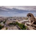 thumbnail image 2 of Herrera, H.J. 18x13 White Modern Wood Framed Museum Art Print Titled - Guardian of the City II, 2 of 4