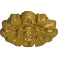 thumbnail image 3 of Ekena Millwork 7 5/8"OD x 1"P Emery Leaf Ceiling Medallion, Hand-Painted Pharaohs Gold, 3 of 7
