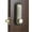 Antique Brass, variant on Lockey Mechanical Keyless Deadbolt Double Sided Combination - Bright Chrome