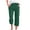 5Army Green, variant on Women Dungarees Casual Adjustable Straps Overalls For Ladies Solid Color Suspender One-Piece Romper High Waist Wide Leg Jumpsuits with Pockets Long Pants Side Buttons Onesies