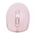 thumbnail image 1 of Rechargeable Wireless Mouse, Low Noise 2.4G Silent Plug and Play Intelligent Power Saving  Mouse  for Library Study Pink, 1 of 7