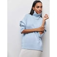 thumbnail image 1 of Ropa de mujer personalizada Suéter de fiesta europeo y americano Suéter suelto popular de cuello alto medio para otoño e invierno, 1 of 5