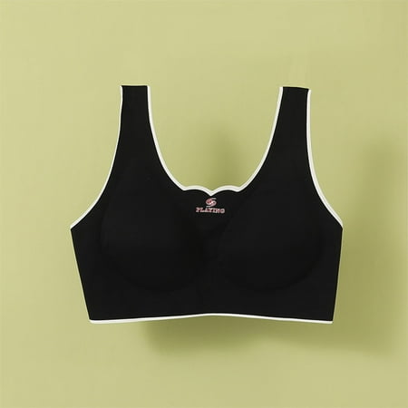 

Seamless Latex Underwear Warm Gather No Steel Ring Sexy Sports Vest Sleep Bra