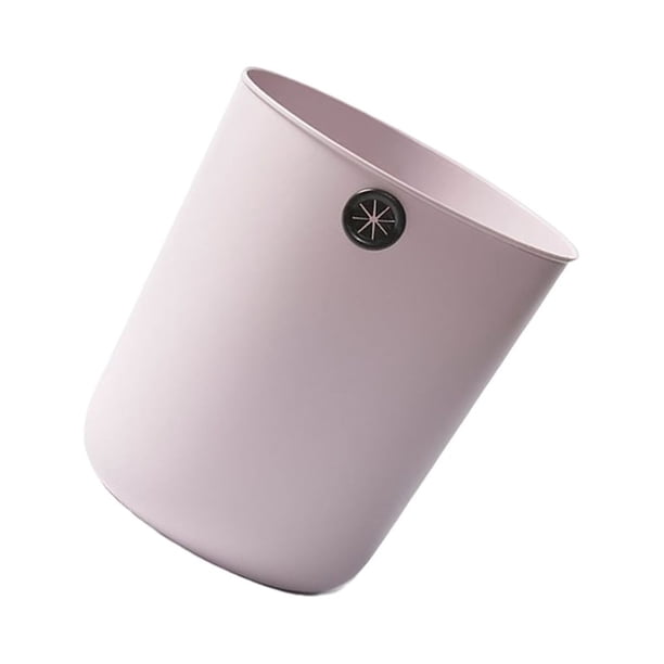 Billuyoard Cubo de basura de gran capacidad, cubo de basura reutilizable, almacenamiento de basura para cocina, dormitorio, sala de estar, cubo de Almacenamiento y organización del hogar Violeta Largo