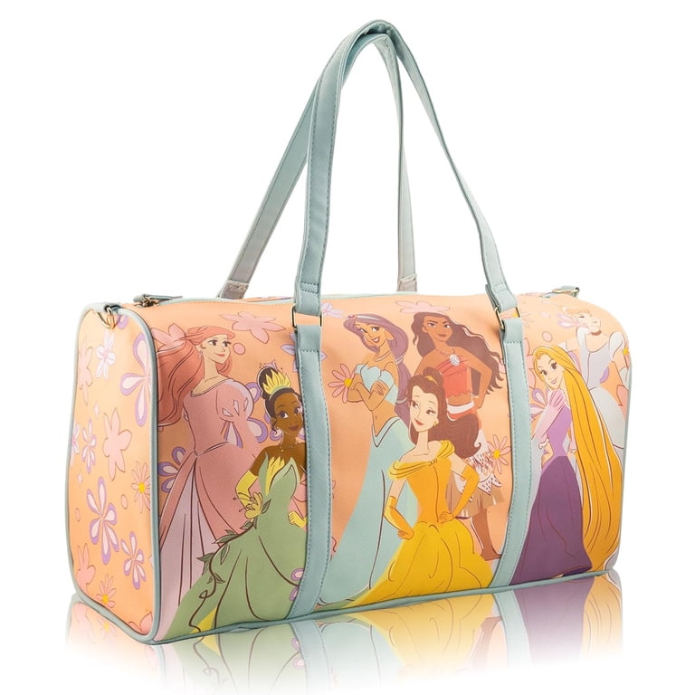 【新品未開封】Disney TRAVEL BAG Disney Princess Mini Duffle Bag for Girls Princess Travel Bag with