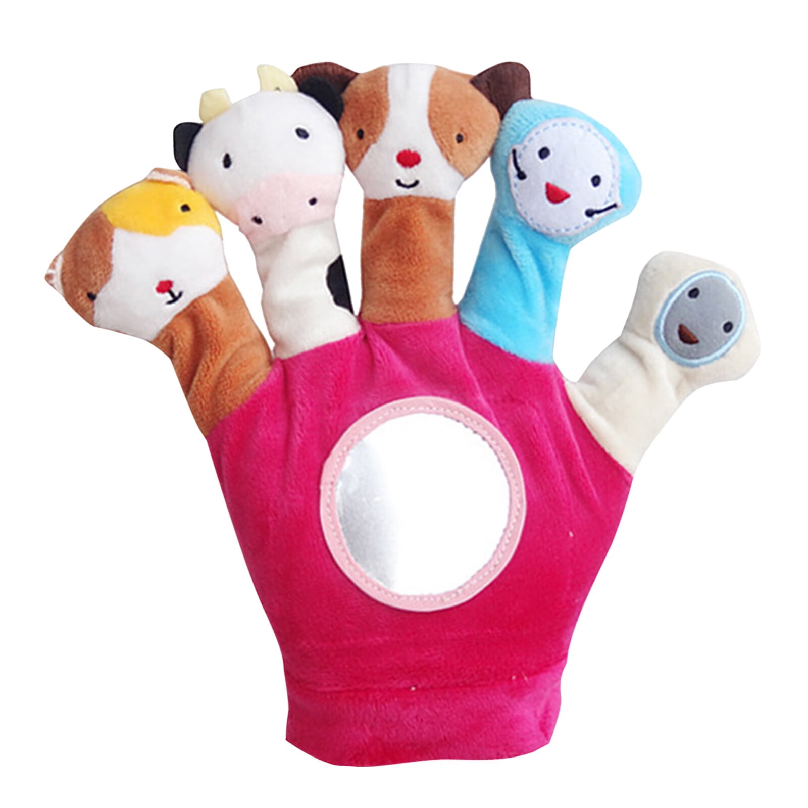 Hand Puppet Plush Interactive Toy Hand Puppet With Movable Mouth Hand