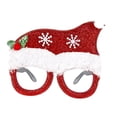 thumbnail image 3 of Gafas de Navidad CUTICAT Accesorios para fotografía Sombreros de Santa 10 piezas, 3 of 7