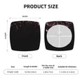 thumbnail image 6 of Uemuo Rose Gold Glitter1 Pattern Waterproof Square Couch Cushion Covers, Magic Sofa Covers Washable, Stretch Sofa Seat Cushion Slipcovers, 6 of 9