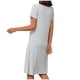 thumbnail image 5 of Camisón largo con tirantes para mujer, pijama a cuadros, talla grande, vestido de casa para mujer, vestido de pijama corto con almohadilla para el pecho, estilo fino, camiseta sin mangas integrada, ca, 5 of 7