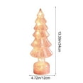 thumbnail image 3 of Hometravel LED Christmas Tree, Candy Color Glow Night Light Decor, Large Size Christmas Scene Lighting for Tabletop, Mantel, Gift Giving, 3 of 6