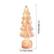 thumbnail image 3 of Árbol de Navidad Brillante de Color Caramelo, Adorno de Escritorio, Escena Navideña, Decoraciones, Luces Nocturnas, Regalos, 3 of 6