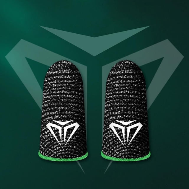 1 par de fundas para los dedos para PUBG, transpirables, a prueba de sudor, para la punta de los dedos verde Ndcxsfigh Para estrenar