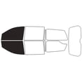 thumbnail image 2 of Rvinyl Car Window Pre Cut Tint Film Kit Front 20% Single Ply Fits Honda Odyssey 2005-2010, 2 of 8