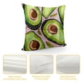 thumbnail image 4 of Janna Salak Designs Food and Drink - Avocado Pattern Pink - Pillow Cases, 4 of 5