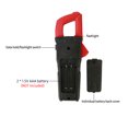 thumbnail image 3 of UNI-T UT202S Clamp Meter 9999 Counts Handheld Digital Clamp Type Multimeter Multifunctional Voltmeter Ammeter Live Line Recognition Continuity Diode Hertz Temperature Tester NCV Universal Meter, 3 of 8