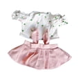 thumbnail image 2 of Ropa para muñecas de 20 cm CUTICAT accesorios de muñecas ropa de peluche moda falda rosa, 2 of 8