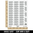 thumbnail image 2 of Assessment Standard Checklist Teacher Student School Sticker Set - White - Gloss Finish - 1.5" Small, 2 of 7