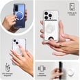 thumbnail image 6 of PopSockets MagSafe Phone Grip with Kickstand and Swappable Top - Who Runs the World, 6 of 6