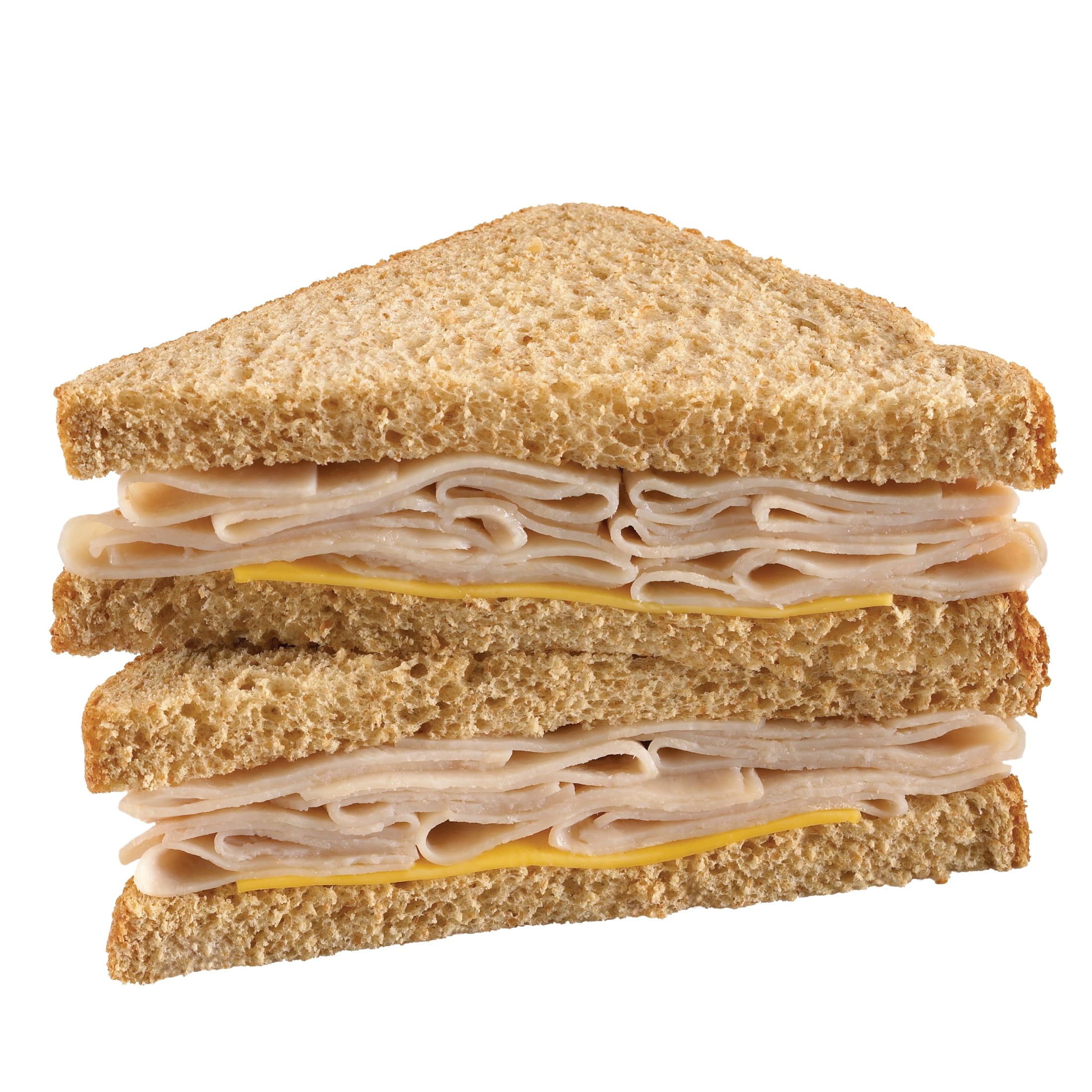 Deli Express Oven Roasted Turkey & Cheese Sandwich Wedge, 4.2 oz, 1 Count