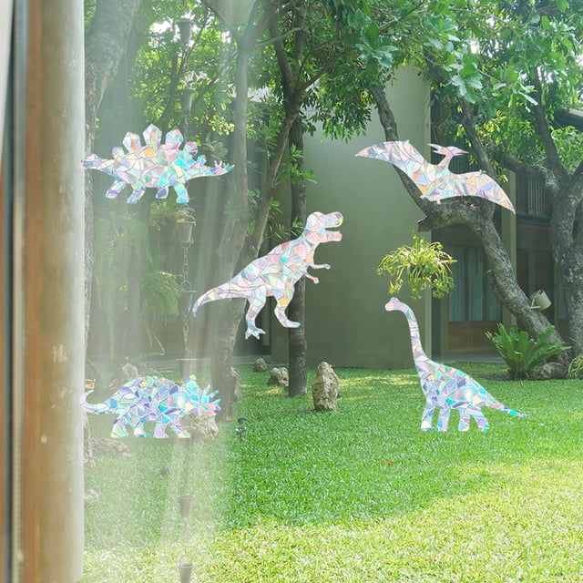 Calcomanías De Pared Decoración Suncatcher Arco Iris pegatina PVC película vidrio ventana calcomanía decoración del hogar (RPS025)