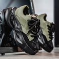 thumbnail image 2 of Men's & Height-Increasing Lift Shoes - Korean-Style Thick-Soled Sneakers with Anti-Slip PVC Sole, Lightweight  Upper for Instant Height - Low-Top for outdoor,, Party (Unisex) -, 2 of 5