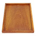 thumbnail image 1 of Rdeghly Rectangle Wooden Tea Tray Serving Table Plate Snacks Food Storage Dish for Hotel Home , Tea Tray,Wooden Tray, 1 of 8