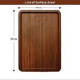 thumbnail image 4 of Portable Sofa Armrest Clip Tray Armrest Tray for Cupcake dark Brown, 4 of 5