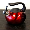 thumbnail image 3 of Mr. Coffee 2.1-Quart Whistling Tea Kettle, Langham, Red, 3 of 4
