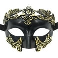 thumbnail image 3 of Máscara de mascarada, máscara de graduación, máscara veneciana para hombres, máscara de Mardi Gras para fiesta, papel de recuerdo B, 3 of 9