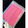 thumbnail image 3 of 200pcs Eyelash Extension Microbrush Disposable Tattoo Makeup Brushes Cotton Swabs Stick with Plastic Handle, 3 of 4