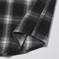 thumbnail image 3 of Mens Plaid Sleeveless Shirts Lapel Collared Button Down Tank Tops Fashion Loose Casual Dressy Summer T-Shirt with Pocket, 3 of 5