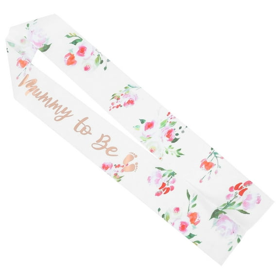 TELOLY Mommy to Be Sash Decorative Sash Baby Shower Party Favor