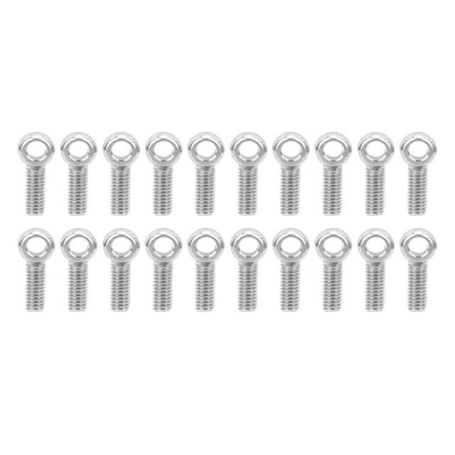 Oubit Heavy Duty Screw Eyes,20Pcs Lifting Eye Bolt Hand Tool Accessory Lifting Eye Bolt Advanced Technology