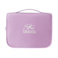 thumbnail image 2 of Neceser, Bolsa de Maquillaje, Bolsa con Gancho para Colgar de Viaje, Bolsas de Almacenamiento Grandes, Organizador de Cosméticos, Bolsa de Cosméticos , púrpura, 2 of 8