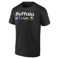thumbnail image 2 of Men's Black Buffalo Sabres City Pride T-Shirt, 2 of 3