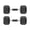12.5 lb, Pair, variant on HANDBODE Hex Rubber Dumbbells, Non-Slip Handle Design for Secure & Comfortable Grip, Hand Weights for Strength Training and Home Gym / Pair of 12.5 LB