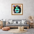 thumbnail image 3 of Stephen Chambers 26x26 Gold Ornate Wood Framed With Double Matting Wall Art Titled - George Harrison Green, 3 of 6