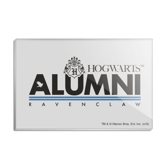Harry Potter Ravenclaw Alumni Rectangle Acrylic Fridge Refrigerator Magnet