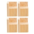 thumbnail image 2 of 4 elevadores cuadrados resistentes para muebles, extensores de patas de madera para sofás, escritorios, mesas y sillas., 2 of 7