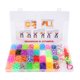 thumbnail image 2 of Kit De Bandas De Telar, 1600 Bandas De Goma, Kit De Pulsera De Banda De Goma De 30 Colores Con Caja De Almacenamiento,Kit Para Hacer Pulseras De Telar Con Telares En Forma, 2 of 7