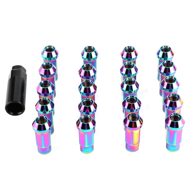 Tuercas para automóvil, 20 piezas, 12 x 1,5 mm, tuercas para orejetas, tuercas para orejetas de modificación automática, tuercas para automóvil diseñadas para precisión