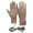🔥 Khaki, variant on Msgweeeg Thermal Gloves Womens Running Gloves Portable Heating Gloves Fingerless Heated Gloves for Women Men Rechargeable Hand Warmer for Indoor and Outdoor