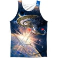 thumbnail image 2 of Star Trek Next Generation Enterprise (Front/Back Print) Mens Sublimation Polyester Tank Top Shirt, 2 of 2
