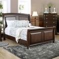 thumbnail image 2 of Furniture of America Glinda Wood California King Sleigh Bed in Brown Cherry, 2 of 4
