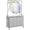 4 Section, variant on Portable Laundry Sorter with Hanging Bar, 4 Section Rolling Cart, 181L Capacity, Removable Bags, Lockable Wheels