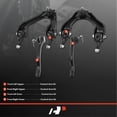 thumbnail image 2 of A-Premium 4Pcs Front Suspension Kit, Upper Control Arm Ball Joint Tie Rod End Compatible with Honda Accord 1990 1991 1992 1993 2.2L, 2 of 9