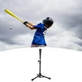 thumbnail image 2 of Portables Tripods Batting Tees Set With Ground Stakes And Carry Bag For Ages 3-8 Baseball Softball Practices, 2 of 11