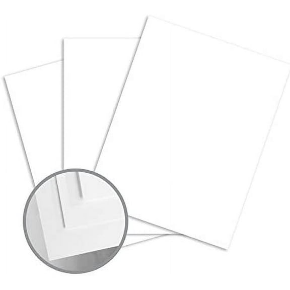 Sterling Premium Digital White Card Stock - 17 x 11 in 100 lb Cover Dull C/2S 10% Recycled 250 per Package